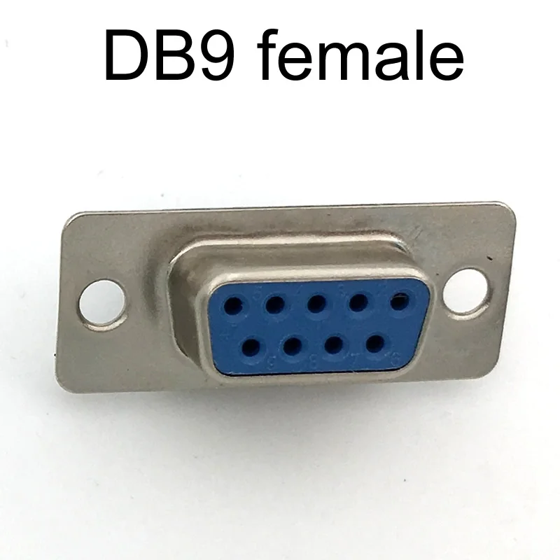 10 шт./лот компьютер DB9 DR9 гнездовой штыревой разъем адаптера типа припоя|female male