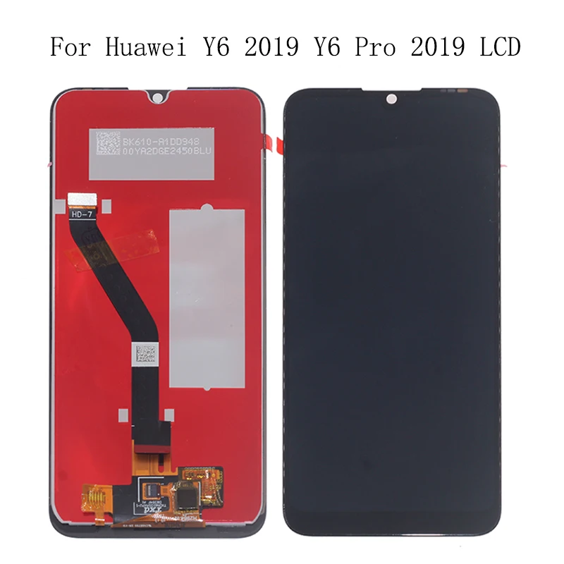 Высококачественный ЖК дисплей для Huawei Y6 PRO 2019 Prime сенсорный экран цифровой
