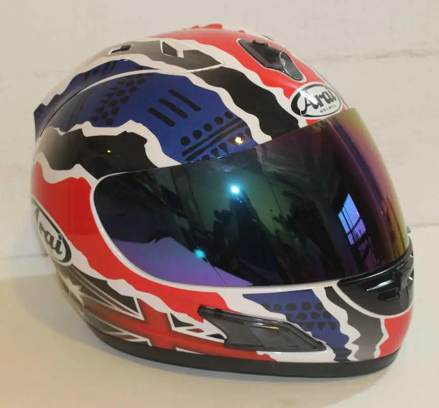Arai helmet Rx7-Топ Японии RR5 pedro moto rcycle шлем гоночный шлем полное лицо capacete moto rcycle, Capacete, Мото шлем - Цвет: Blue lens