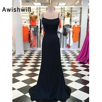 custom made women formal party dress sexy open back long prom dress 2020 sleeveless spaghetti strap special occasion dress