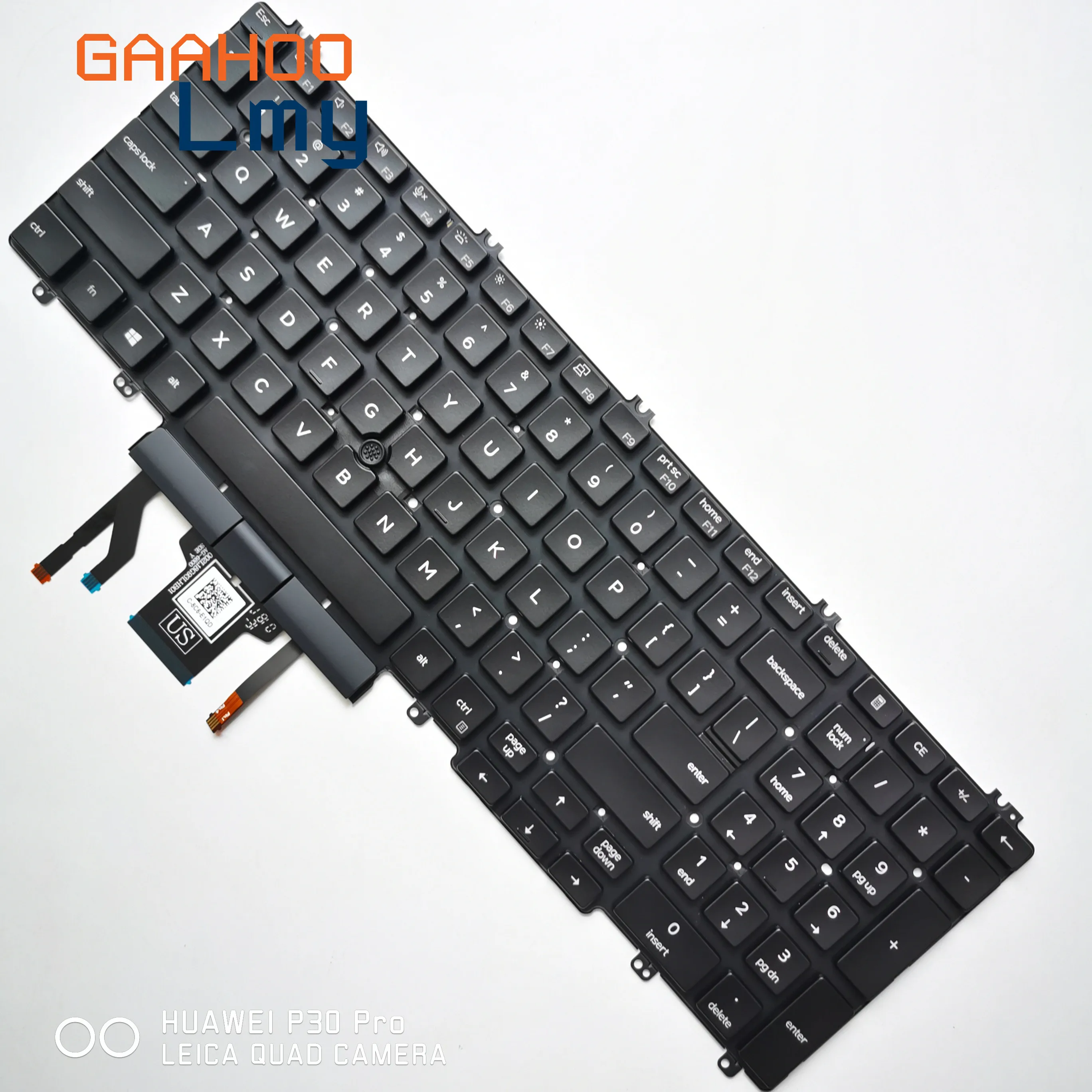 

Brand new original US backlit keyboard for DELL LATITUDE 3500 5500 5501 Precision 3540 3541 15'' laptop with trackpoint