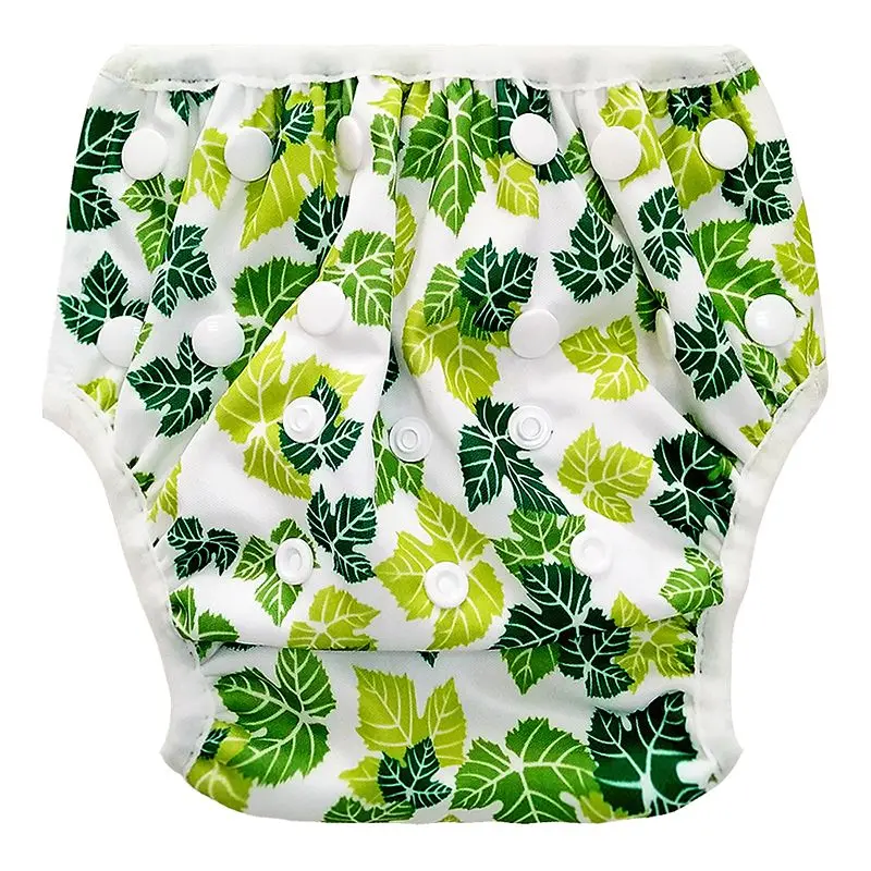 Baby Swimming Shorts Fashion Print Newborn Boy Girl Animal Print Adjustable Waterproof Swimwear Cute Baby Boy Girl Shorts - Цвет: 2