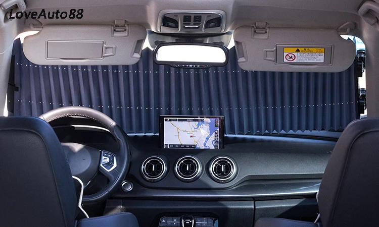 Для Nissan Qashqai J11 J10 передний задний козырек от солнца оконные покрытия автоматический выдвижной авто УФ Защита ветровое стекло теневое покрытие для защиты от солнца