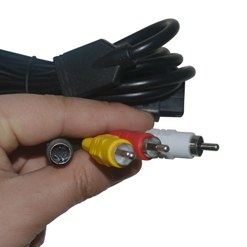 Высококачественный AV-кабель S-Video для G-amecube N-GC, S-NES, N-64 (art.: 7a4ab4081) - 7a4ab4081