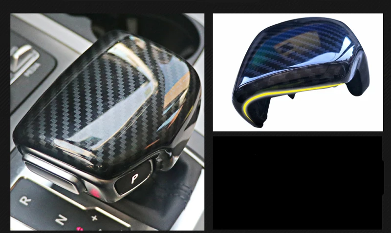 SRXTZM ABS, как Carbon Fibre 1 шт. для Audi A3 8 В S3 A4 B8 A5 A6 C7 S6 A7 S7 A8 Q5 Q7 автомобиля Скорость Шестерни ручка переключения крышка головки Стикеры
