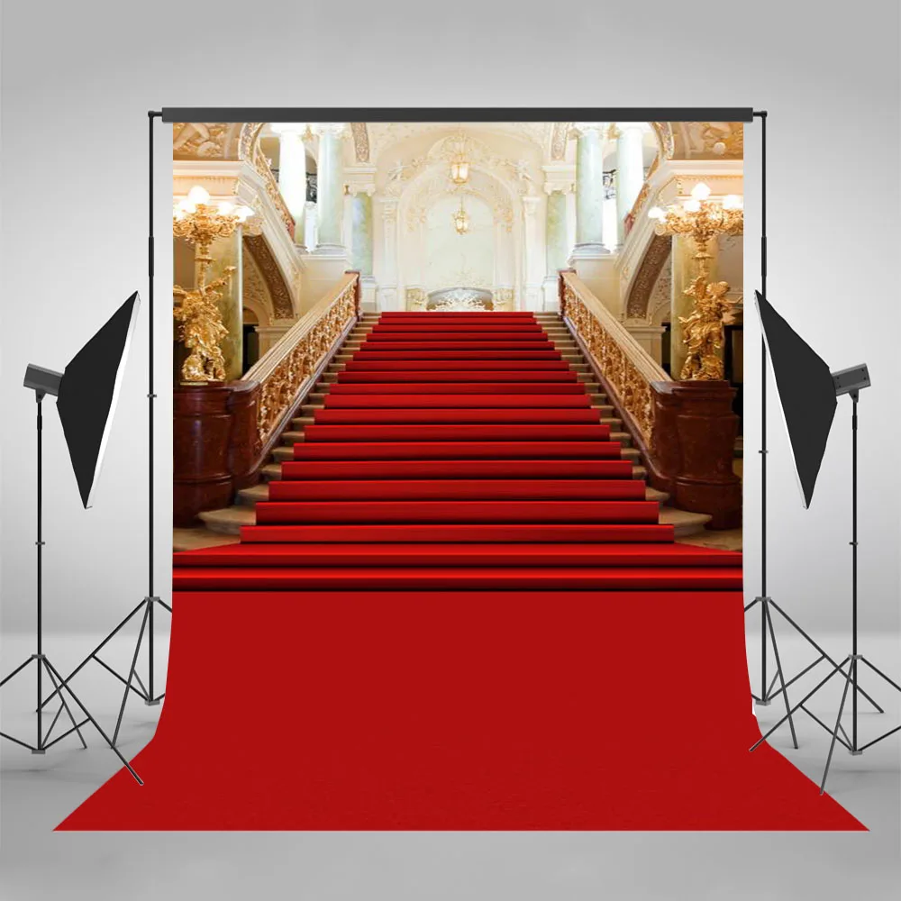 Фотофоны с изображением красной ковровой дорожки Mehofoto фоны для фотосъемки на