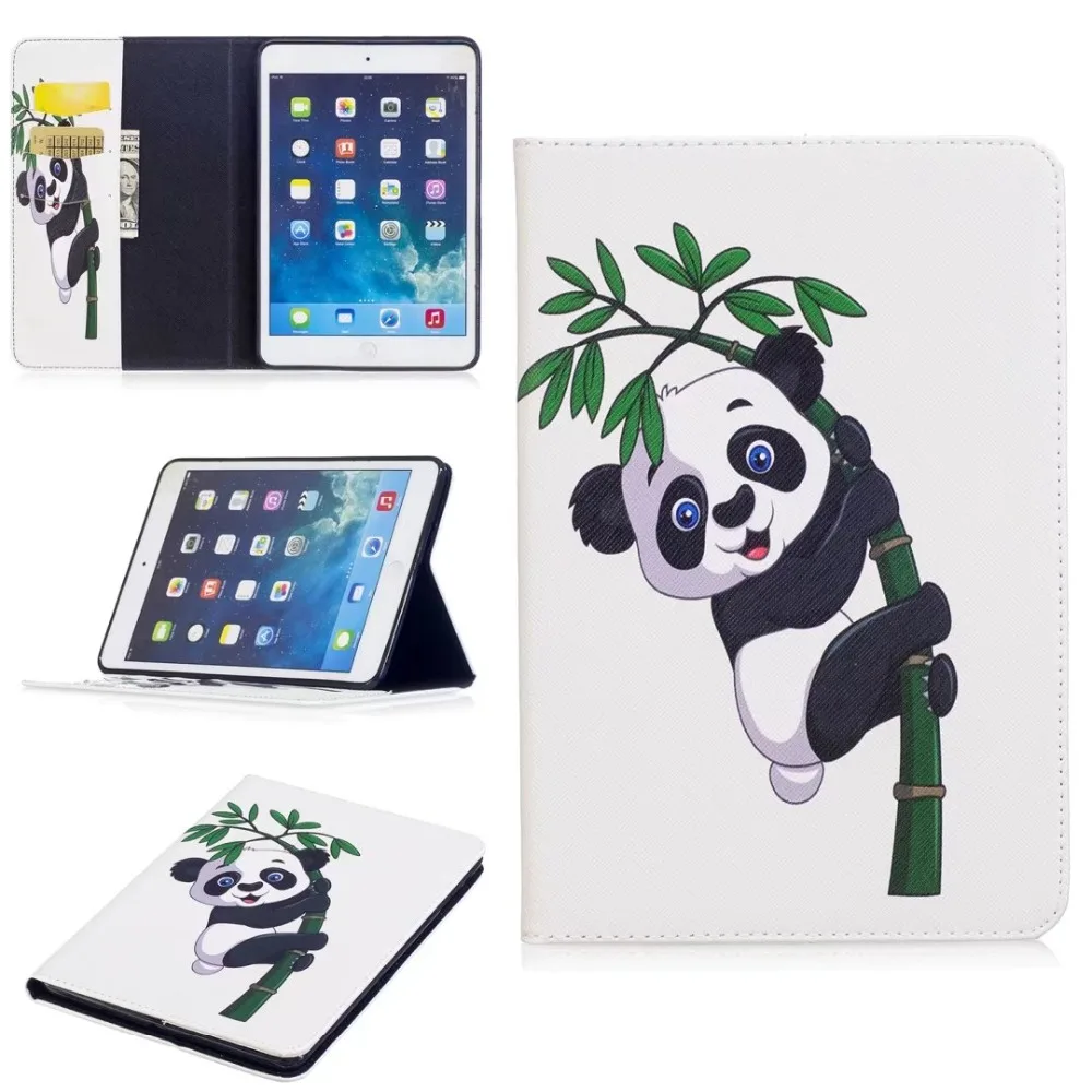 Откидные чехлы из искусственной кожи с рисунком бабочки совы медведя для нового