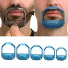 5 шт.компл. щетка для волос симметричный срез салонный шаблон для усов бороды Стайлинг для бритья инструмент для ухода за бритьем