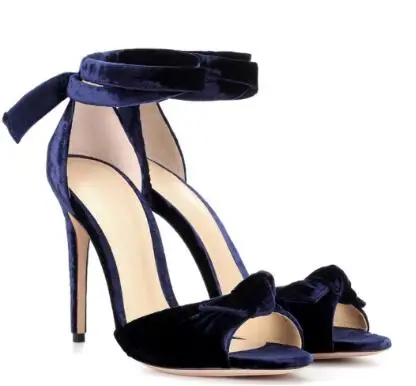 Милые повседневные босоножки в европейском стиле с открытым носком и бантиком