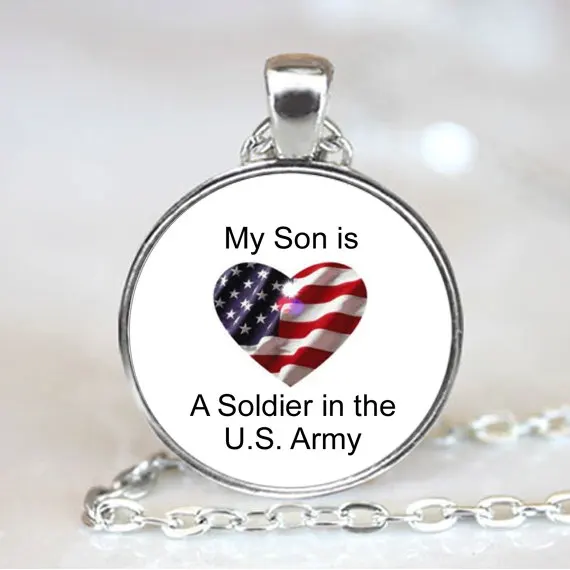 (1 шт./лот) Мой сын солдат в США армейская подвеска|pieces / lot|son pendantarmy pendant |