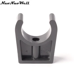 U-образный зажим для водопроводной трубы из ПВХ, 32 мм, устойчивая фиксированная труба, не отпадает, прочный зажим для утолщенной трубки, садовые фитинги для микроорошения