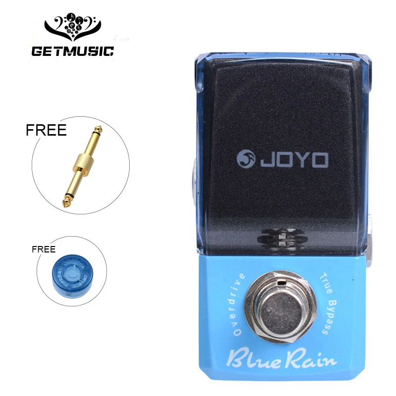 НОВЫЙ Joyo с принтом Железный человек серия JF-311 синий дождь Overdrive Мини Смарт педаль