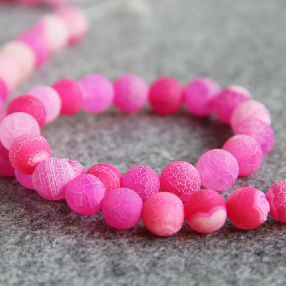 10 мм разноцветный розовый красный матовый фотоэлемент DIY Сердолик полуготовый