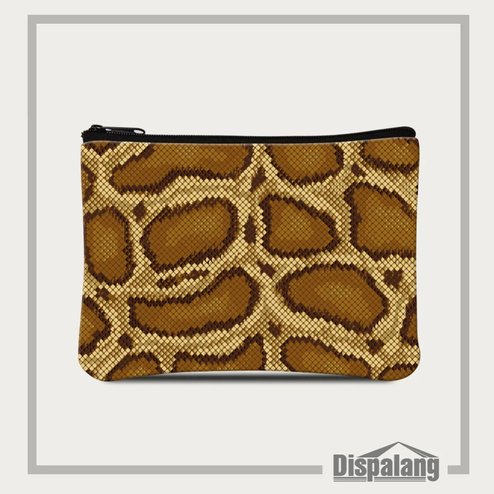 Dispalang змеиный принт кошелек для монет мини клатч сменный Детский на молнии сумка