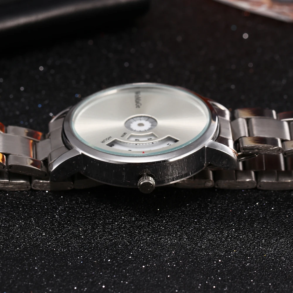 WOMAGE 2018 новый популярный бренд Для мужчин женщин модные сетчатые пояс часы