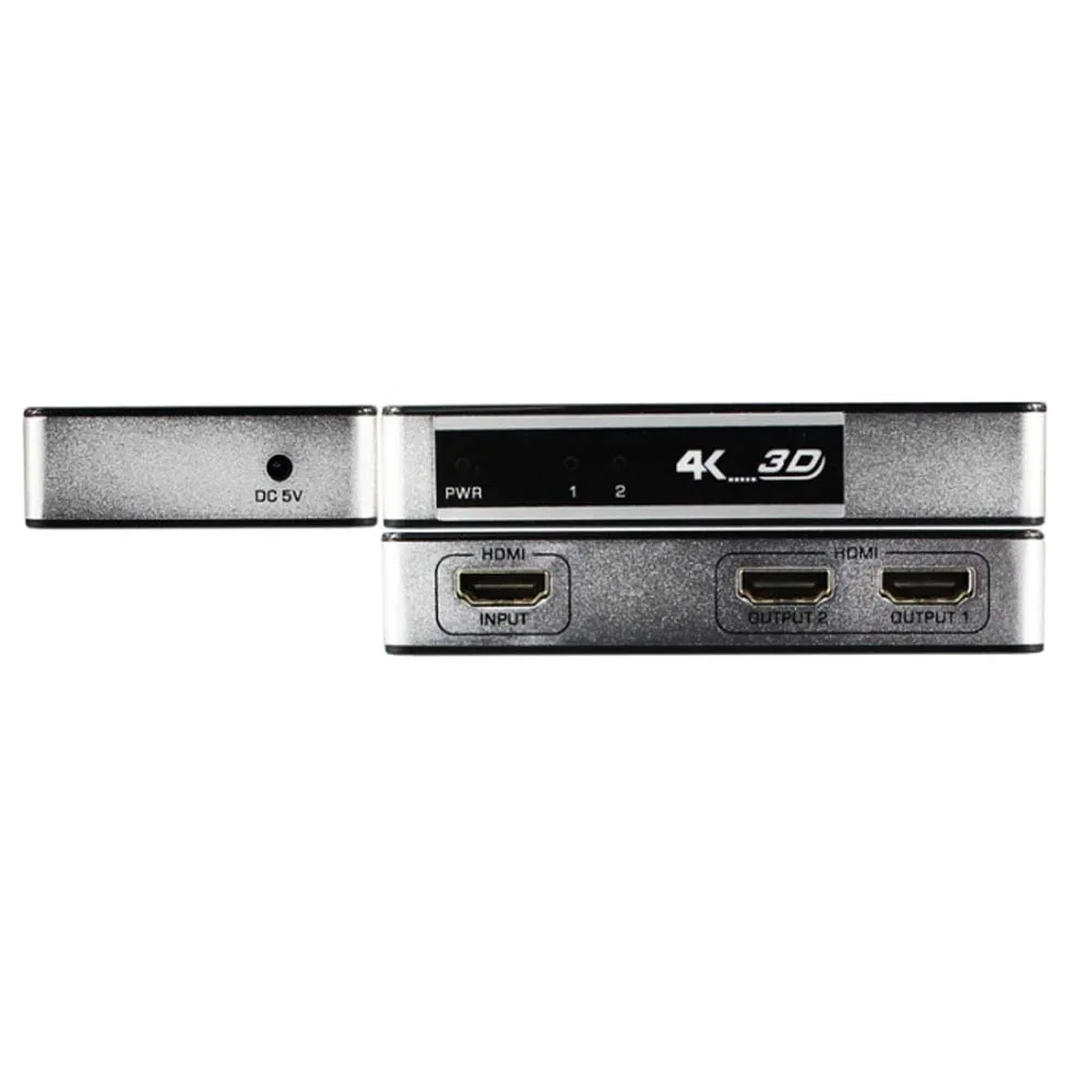 HDMI сплиттер 1x2 4K 30HZ UHD1 вход 1 выход 4 ретранслятор Переключатель Сплиттер
