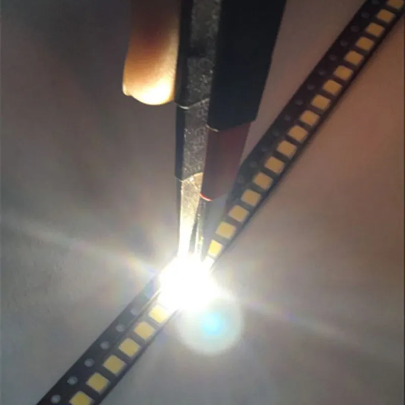 200 шт. 0 2 Вт SMD 2835 Светодиодная лампа из бисера 20-25 лм Белый/теплый белый