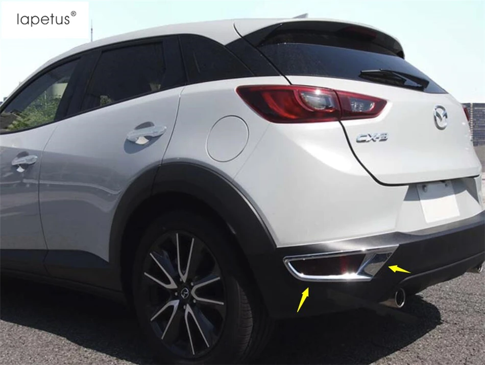 Аксессуары для Mazda CX 3 CX3 2016 2017 2018 яркий стиль внешние задние противотуманные фары