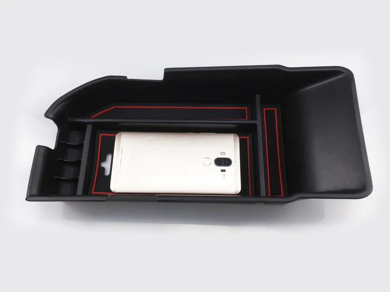 Подходит только для автомобилей с левым рулем! 1 шт. Пластик подлокотник ящик