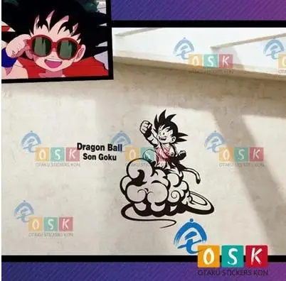 Виниловая наклейка на стену DRAGON BALL Son Goku декоративная для автомобиля|stickers japanese|car