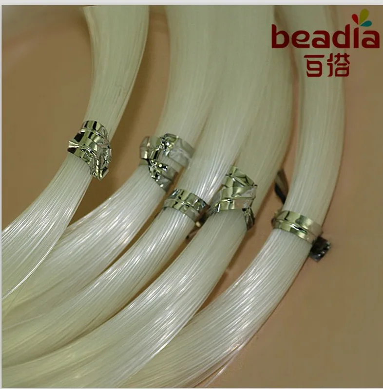 Леска с кристаллами для бусин нитка браслета и ожерелья 0 5 6 7 8 мм 15 М 30 м|threaded