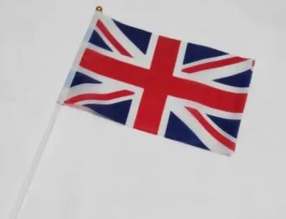 

free shipping flag with 14cm*21cm Britain hand flag nited Kingdom hand flag
