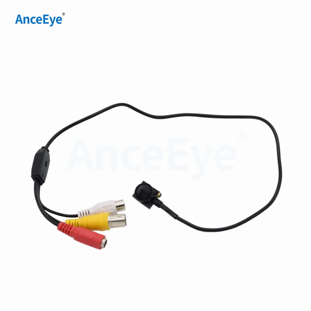 Супер Мини AHD камера AnceEye audio 1080P IMX323 UTC система видеонаблюдения мини цветная с