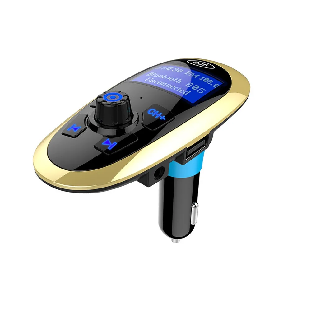 Car Kit MP3 плеер FM передатчик Bluetooth Беспроводной радио адаптер 2 USB Зарядное