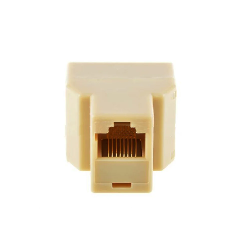 Кабельная сеть RJ45(8 ядер) одна точка два разъема расширение адаптера интерфейса