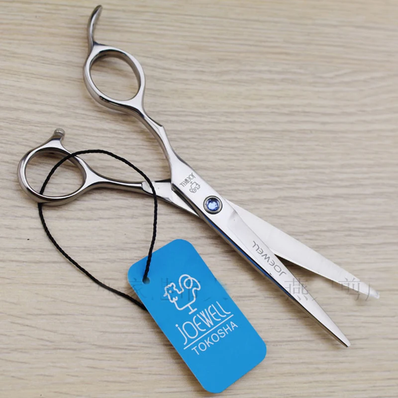 

6inch LEFT Hand Straight Thinning Hair Cutting Scissor Barber Dog Grooming Supply Professional Shear Clipper