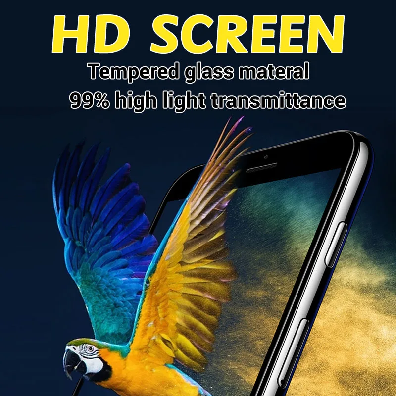 TISDLIP 9 H полное покрытие закаленное стекло для iphone 6 6s 7 8 плюс X защитное на пленка |