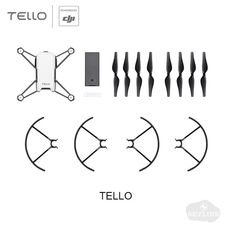 DJI Tello мини-Дрон 720P HD камера передачи приложение дистанционное управление складная игрушка FPV RC Квадрокоптер дроны от DJI Tech