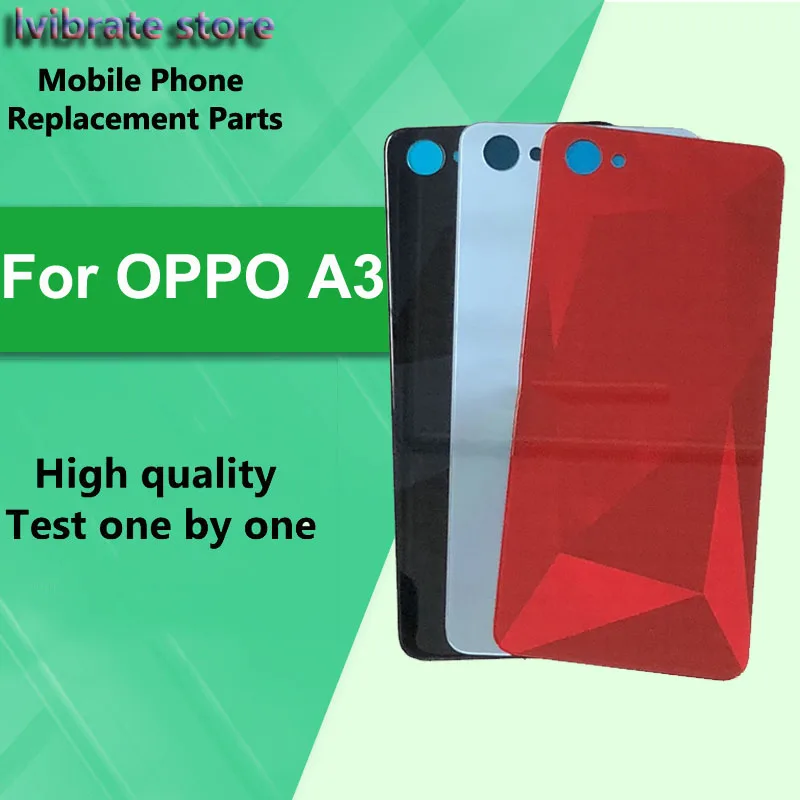 Новая стеклянная задняя крышка батарейного отсека для OPPO A3 A 3 OPPOA3|Корпусы и рамки