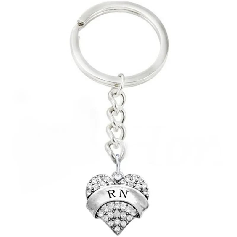 Двойной нос модные медсестры Подвески больничные ювелирные изделия RN в форме