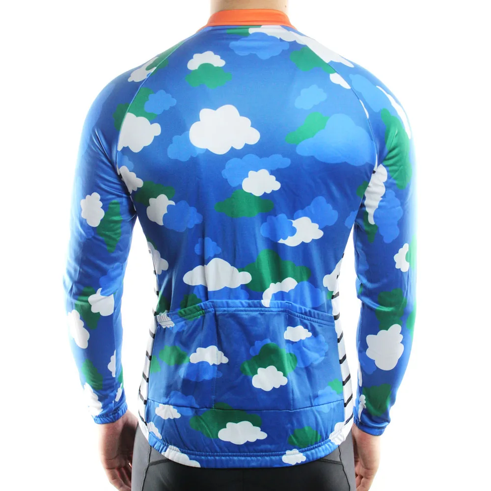 Велосипедные Трикотажные изделия с длинным рукавом для мужчин | Спорт и