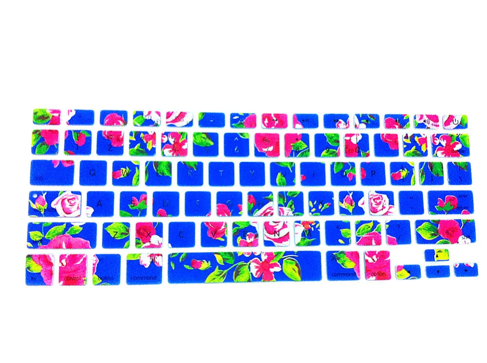 Ультратонкий силиконовый чехол-клавиатура для MacBook Air Pro Retina 13 15 17 в китайском
