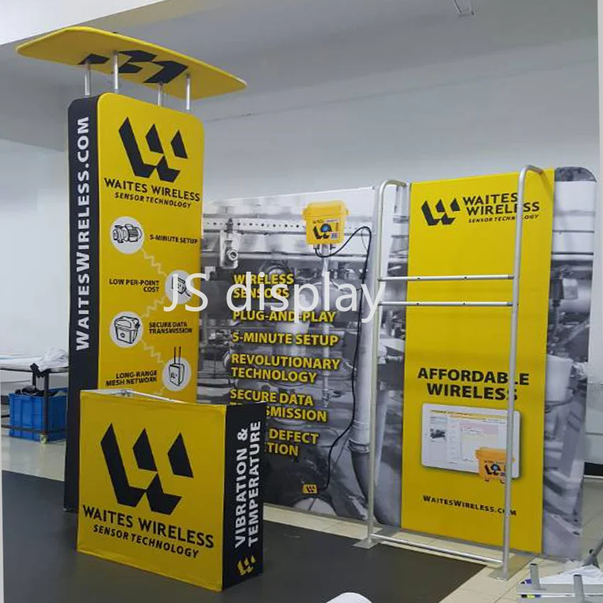 10 футов портативная выставочная стенда на заказ выдвижная стенка выставочные