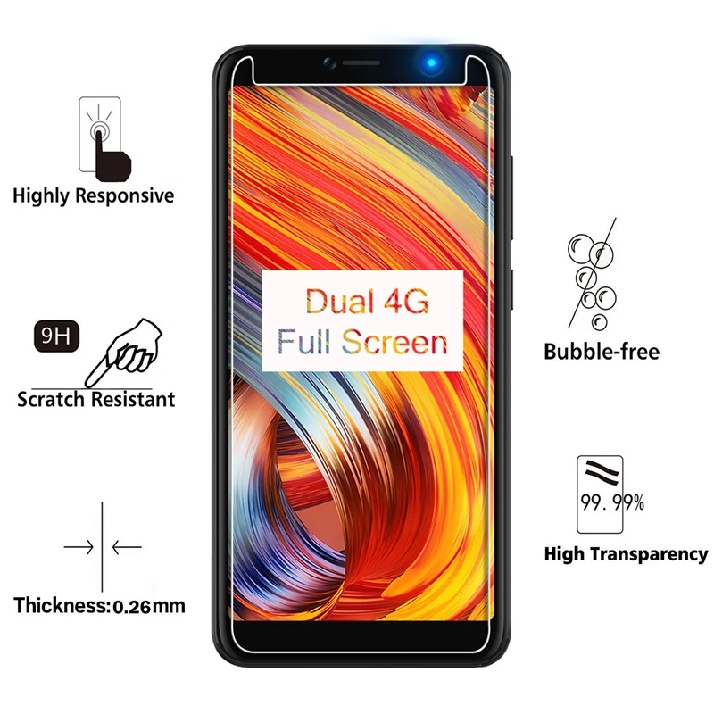 Новинка 2.5D взрывозащищенное Закаленное стекло для Leagoo M9 Pro Защитное экрана