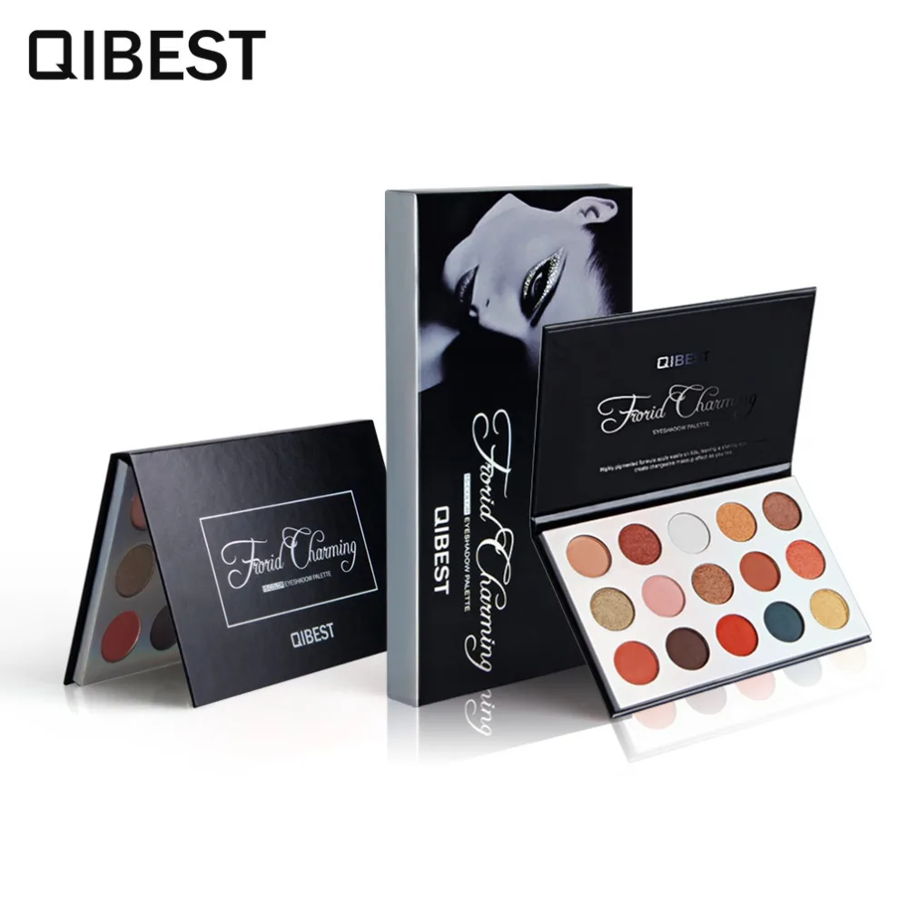 15 Colors Shimmer Matte Eyeshadow Palette Makeup Kit Pigment Eye Shadow Nude Cosmetics Long-Lasting Waterproof |