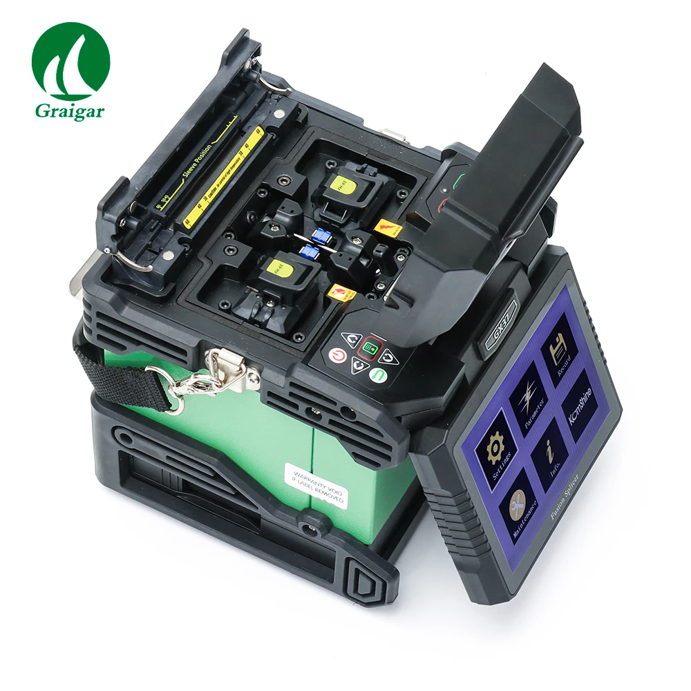 GX37 Fusion Splicer 9S сплайсинга и 30S Отопление поддержка 10 языков | Инструменты