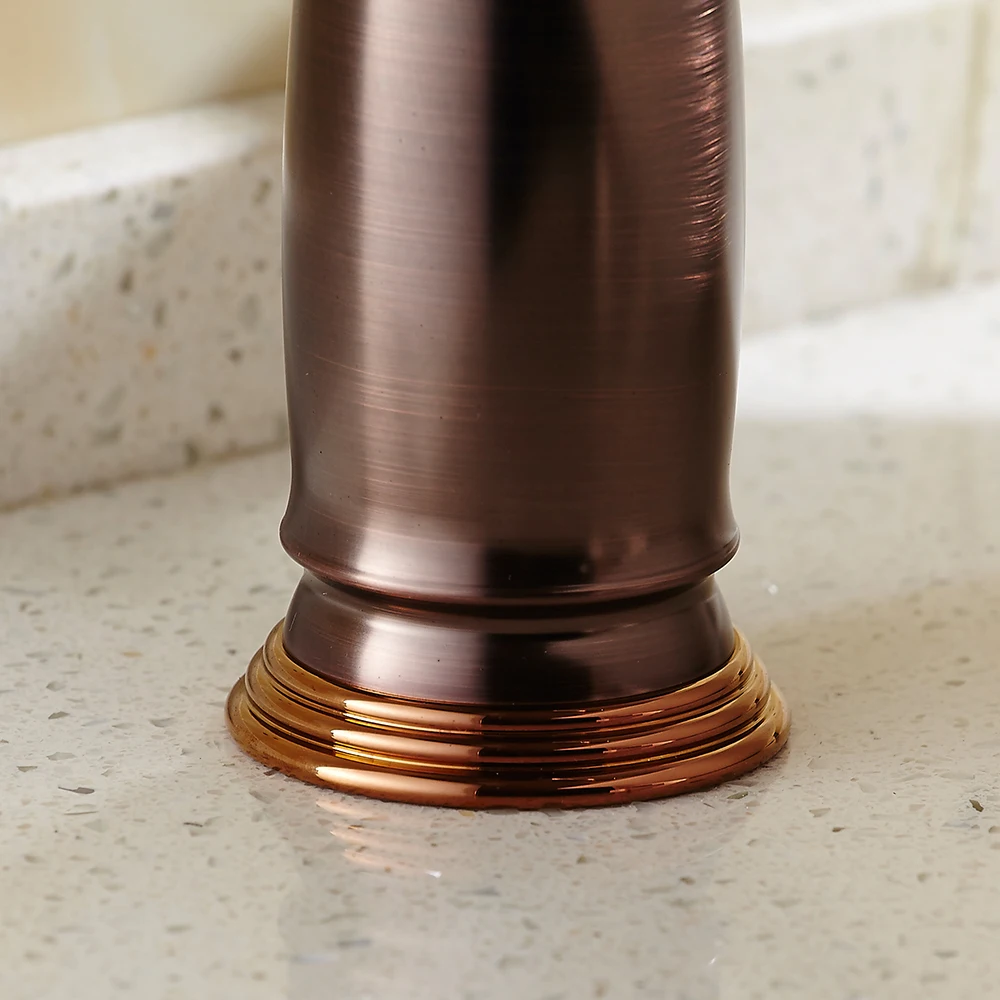 Смесители для раковины латунный бронзовый кран в ванной комнате с маслом