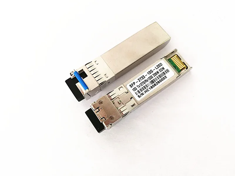 20 км SFP + WDM BiDi 10G 10 Гб SFPPlus приемопередатчик совместим с cisco 5 пар|Оптоволоконное