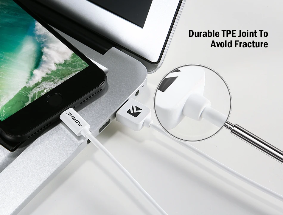 FLOVEME USB Кабель 5В/2.1A для iPhone 6 6S кабель передачи данных для быстрой зарядки для iPhone 5 5S шнур данных для iPad кабели для зарядного устройства USB