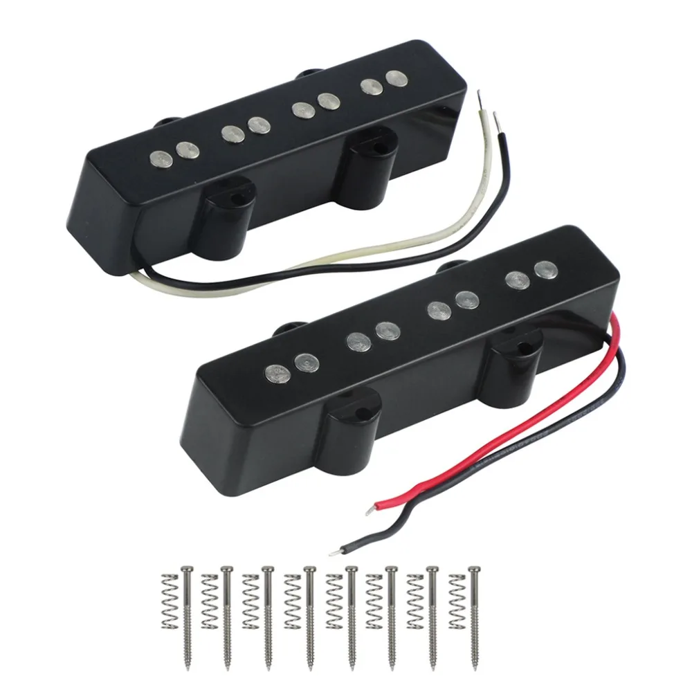 FLEOR Ceramic 4 String JB Bass пикап шеи и моста Пикап открытый стиль 92 мм 95 для стиля Запчасти