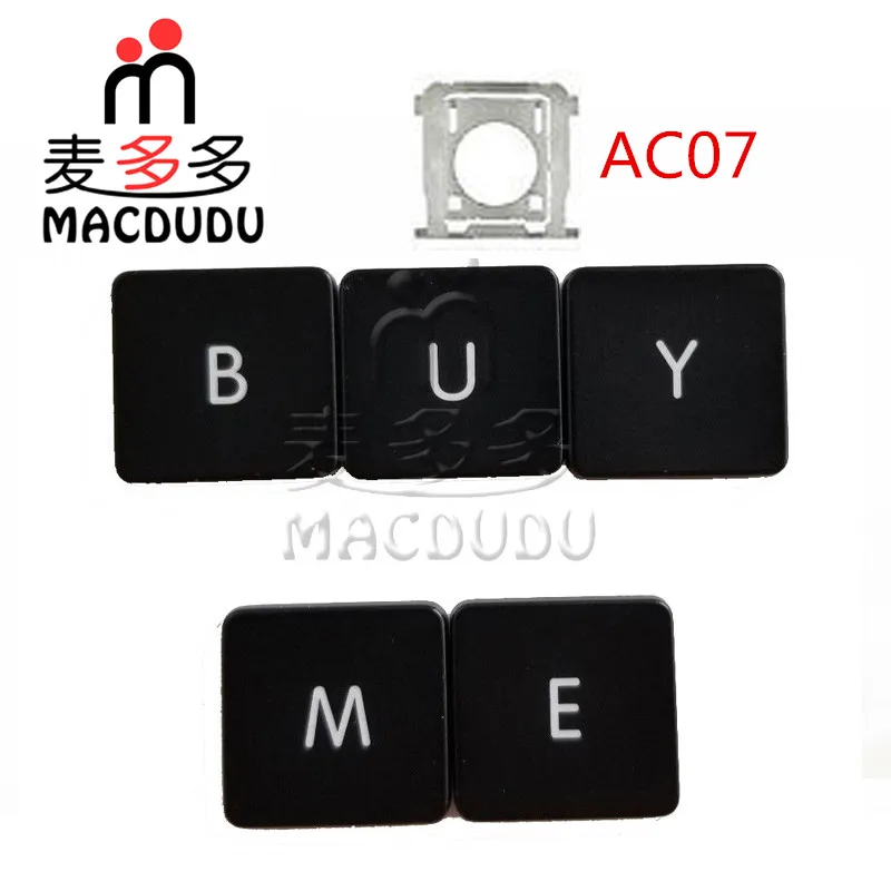 Новый AC07 для Macbook Pro Retina A1425 A1502 A1398 США клавиши клавиатуры 48 шт./компл. стандартные