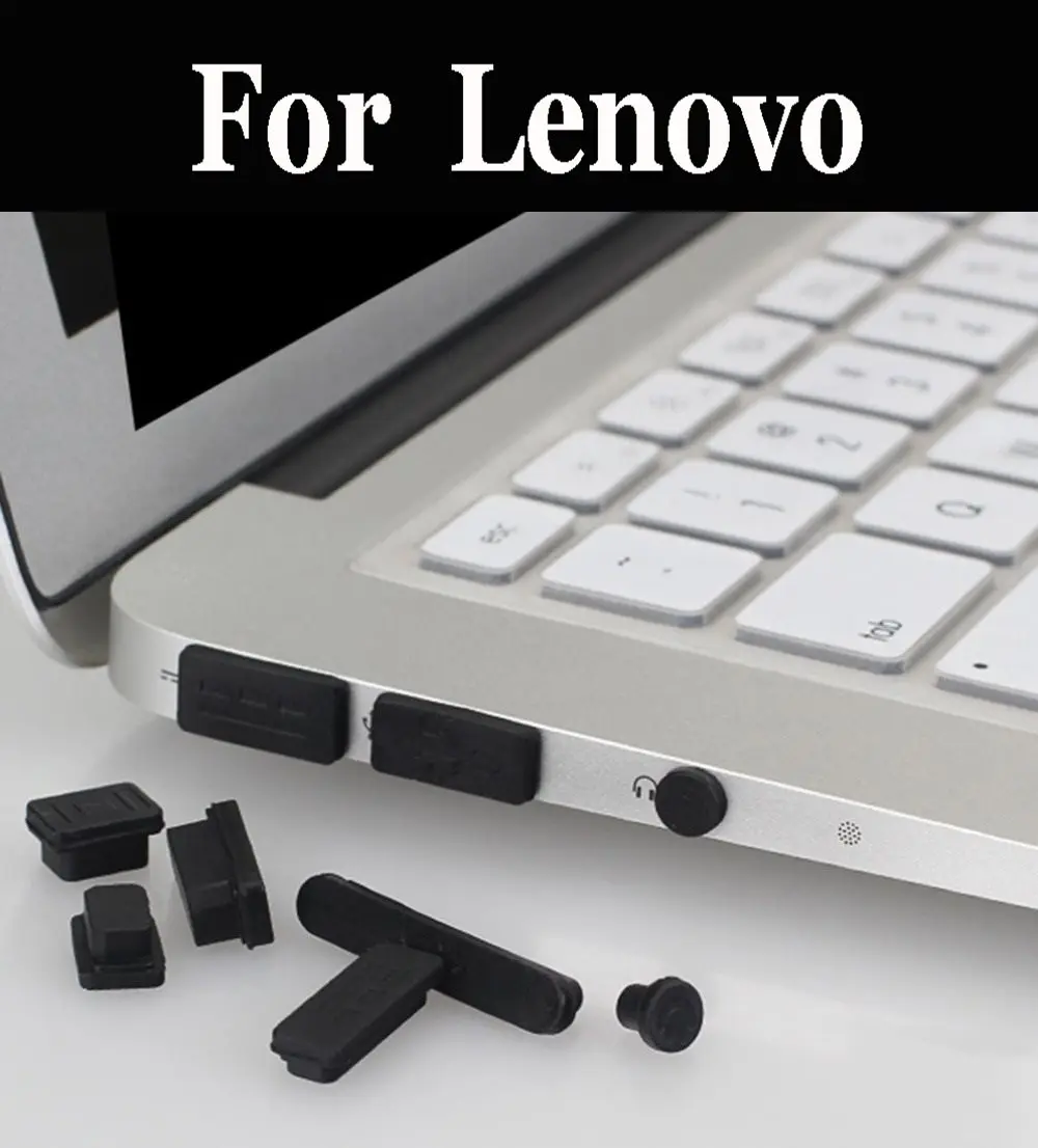 12 шт. силиконовая Пылезащитная заглушка для ноутбука Usb Lenovo Ideapad S20 Inkpad E450 110 330 320 500