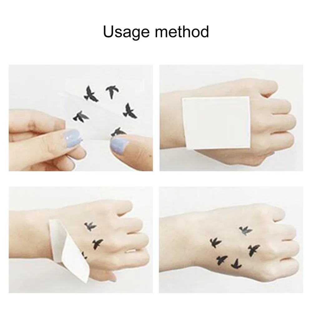 

New Waterproof Sweatproof Simulation Temporary Tattoo Stickers Fashion Fake Tattoos Body Art Sticker Adult Men Women body beauty