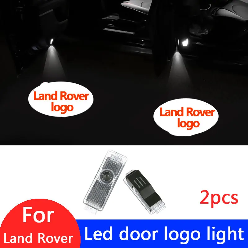 2 шт. светодиодные лампы для двери автомобиля Land Rover Range Discovery 3 4 Evoque Freelander