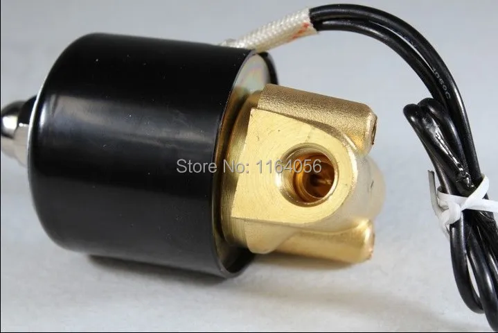 2 позиционный Электрический электромагнитный клапан постоянного тока 12 В 1/8