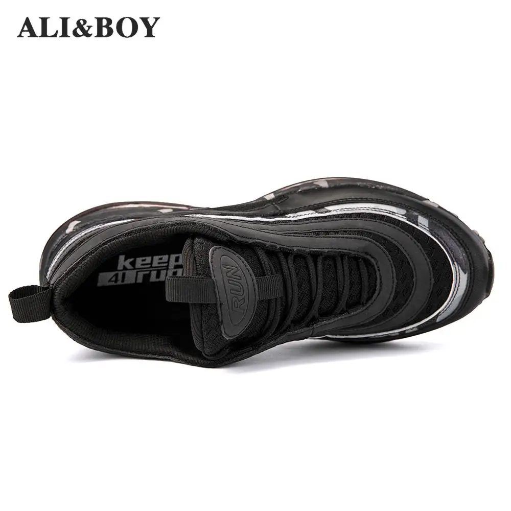 2019 New Outdoor Sports Men And Women Air Cushion Running Shoes Summer Arrivals Breathable Cozy Brand Mens Sneakers | Спорт и
